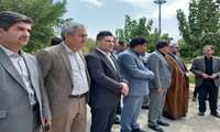 بازدید مسئولین شهرستان شهریار از پروژه در حال ساخت پایگاه سلامت نصیر آباد