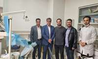 تبریک روز دندانپزشک توسط مدیر و معاون بهداشتی شبکه بهداشت و درمان شهریار