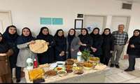 برگزاری جشنواره «غذای سالم و نان کامل» با مشارکت کارکنان مرکز خدمات جامع سلامت وحیدیه