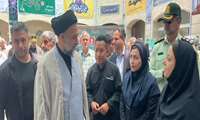 برگزاری میز خدمت مسئولین شهرستان شهریار به مناسبت سالروز اقامه اولین نماز جمعه پس از انقلاب اسلامی