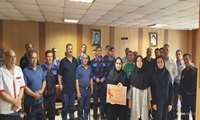 اجرای برنامه آموزشی در شرکت کاروان با موضوع «بیماری های ایدز و هپاتیت» و معرفی خدمات مرکز مشاوره بیماری های رفتاری شبکه بهداشت و درمان شهریار