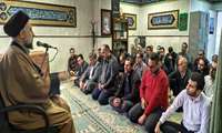 برگزاری کلاس درس اخلاق با حضور حجت الاسلام والمسلمین حاج آقا حسینی نوری، امام جمعه محترم شهریار، در شبکه بهداشت و درمان شهریار