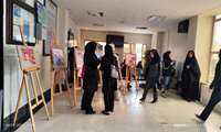 استقرار نمایشگاه هفته ملی جمعیت در  شبکه بهداشت و درمان شهریار 