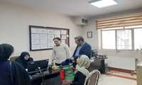 پایش مدیریتی مراکز خدمات جامع سلامت باباسلمان و دهمویز در شرایط بحرانی کشور