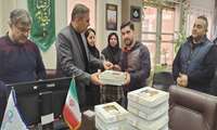 آیین تجلیل از خدمات نیروهای خدماتی شبکه بهداشت و درمان شهریار با حمایت یک خیر نیکوکار همزمان با نزدیک شدن ماه مبارک رمضان
