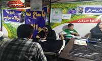 تداوم ارائه خدمات چادر سلامت شبکه بهداشت و درمان شهریار در موکب سلامت جوار مسجد جامع
