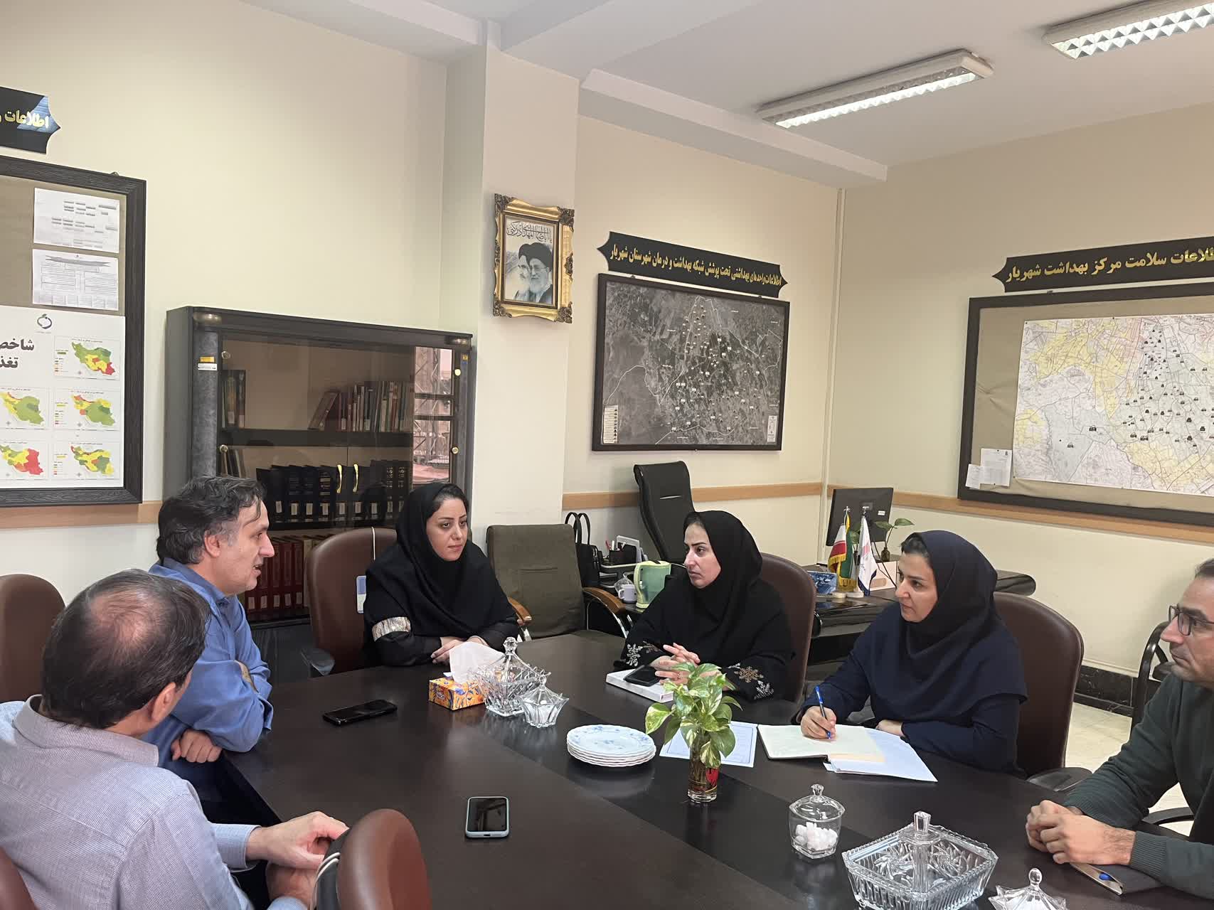 برگزاری جلسه کمیته مدیریت بحران و کاهش خطر حوادث و بلایا با محوریت «مدیریت مخاطرات حمل‌ونقل مواد خطرناک» در مرکز بهداشت شهریار