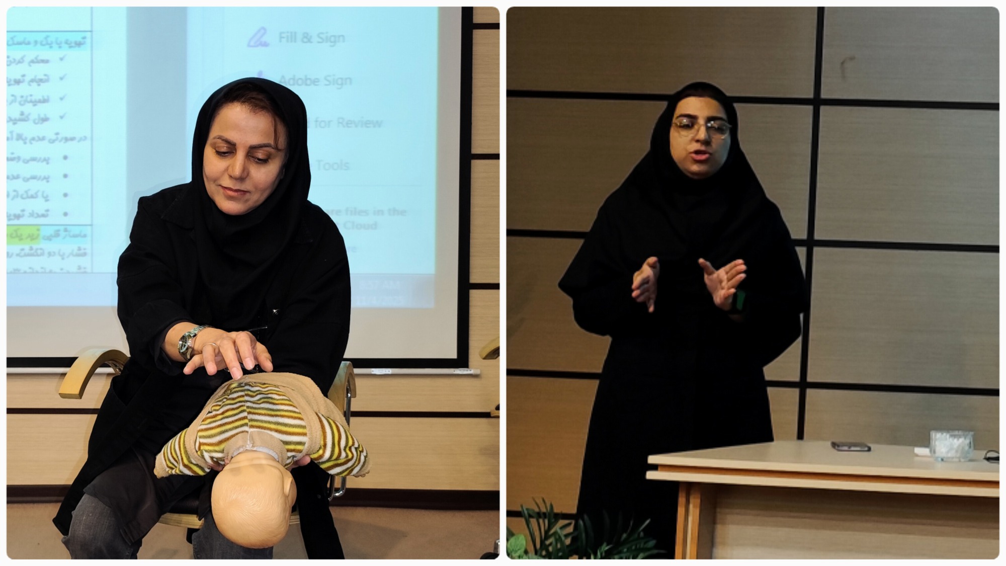 برگزاری جلسه آموزشی «مراقبت‌های ادغام‌یافته ناخوشی‌های اطفال (مانا)» ویژه مراقبین سلامت و بهورزان در شبکه بهداشت شهریار