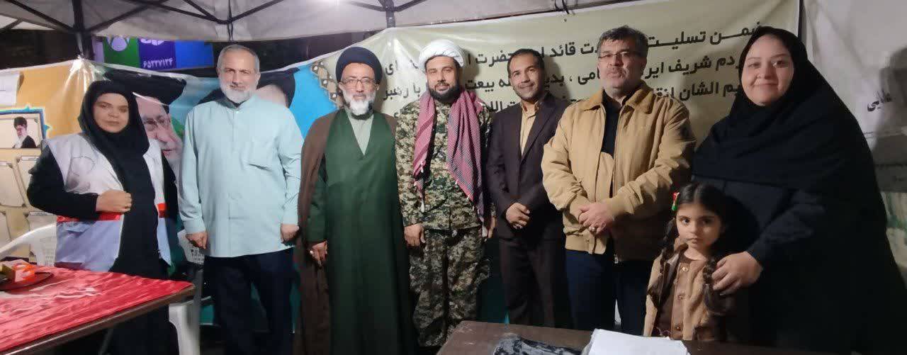 ارائه خدمات سلامت به بیش از ۱۱۵۰ نفر در موکب مشترک شبکه بهداشت شهریار و حوزه علمیه امام جعفرصادق علیه السلام