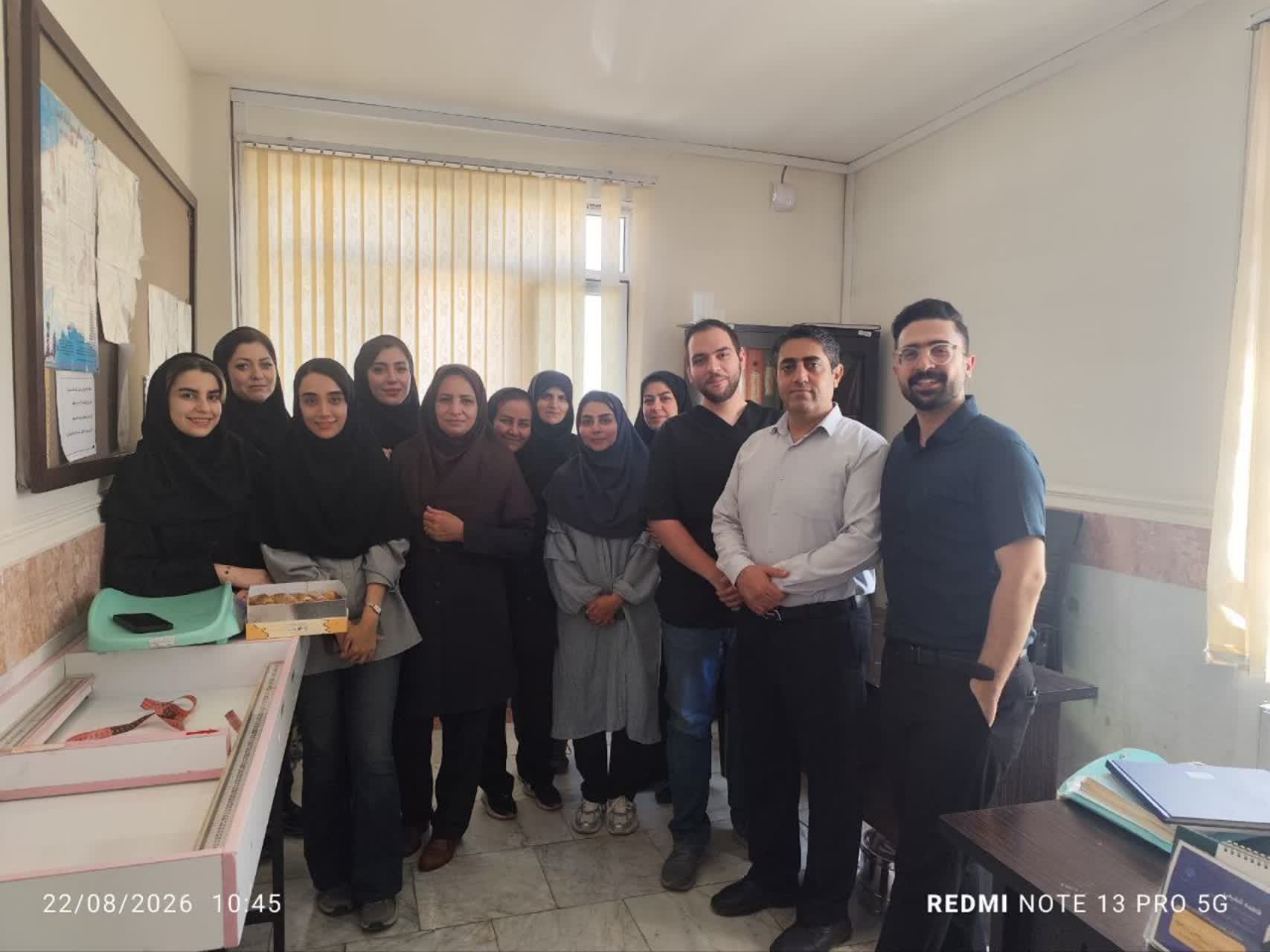 آیین گرامیداشت روز پزشک در مرکز خدمات جامع سلامت فاز یک اندیشه