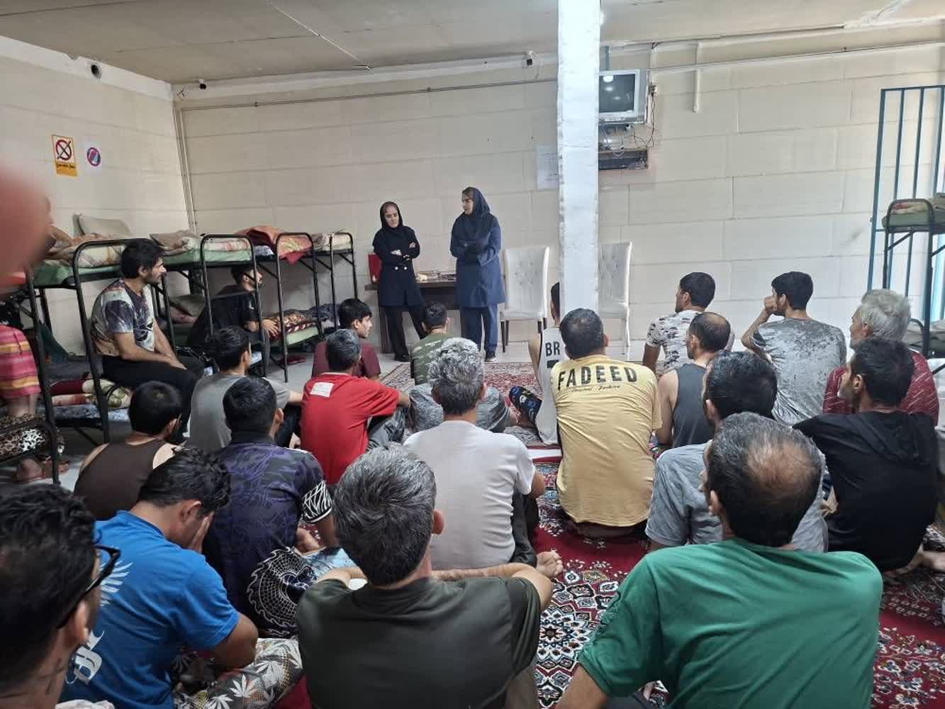 کارگاه آموزشی «خودمراقبتی و پیشگیری از اعتیاد» در کمپ رضوان برگزار شد