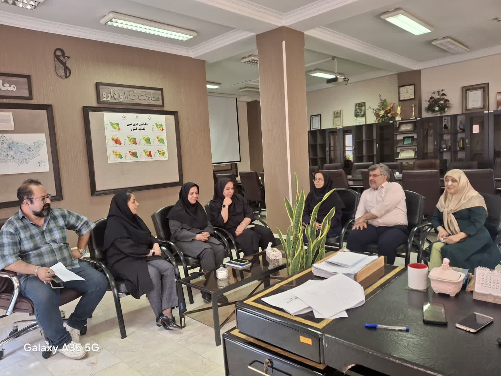 برگزاری جلسه هماهنگی با نمایندگان تیم‌های سلامت پزشکی خانواده روستایی در شبکه بهداشت و درمان شهریار